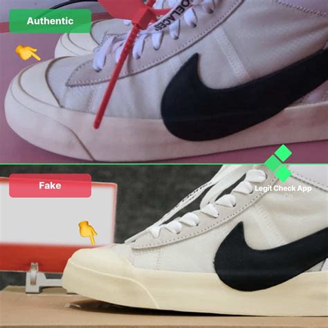 how to spot fake nike blazers|counterfeit nikes.